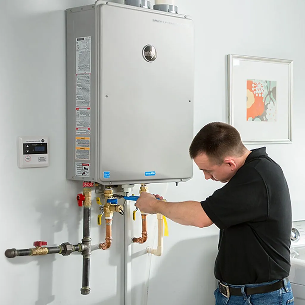 tankless water heater repair in Glennville, GA